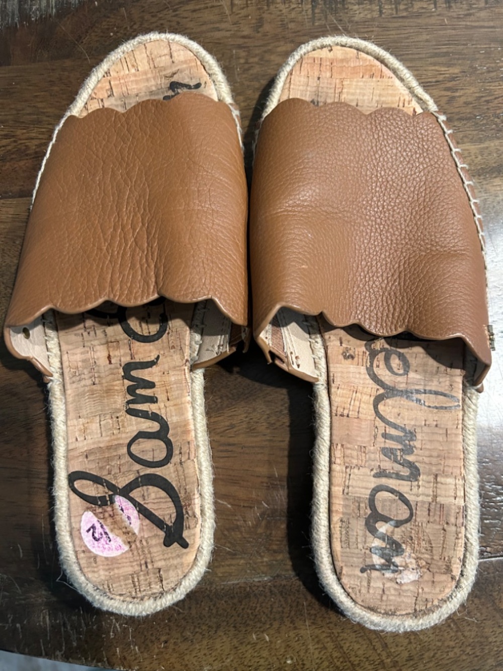 Sam Edelman espadrille slide